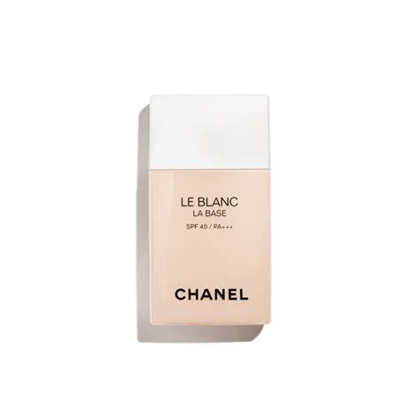 chanel le blanc la base ingredients|Chanel Review > Le Blanc Crème (Healt.